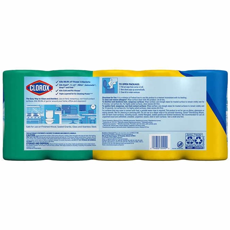 Clorox Disinfecting Wipes 5 x 85ct Costco Australia