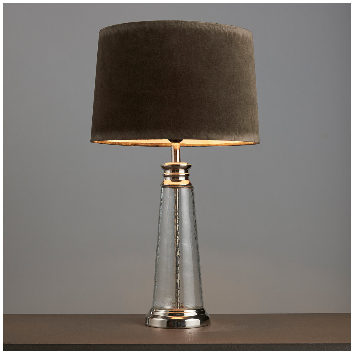 Hudson Living Winslet Table Lamp Grey