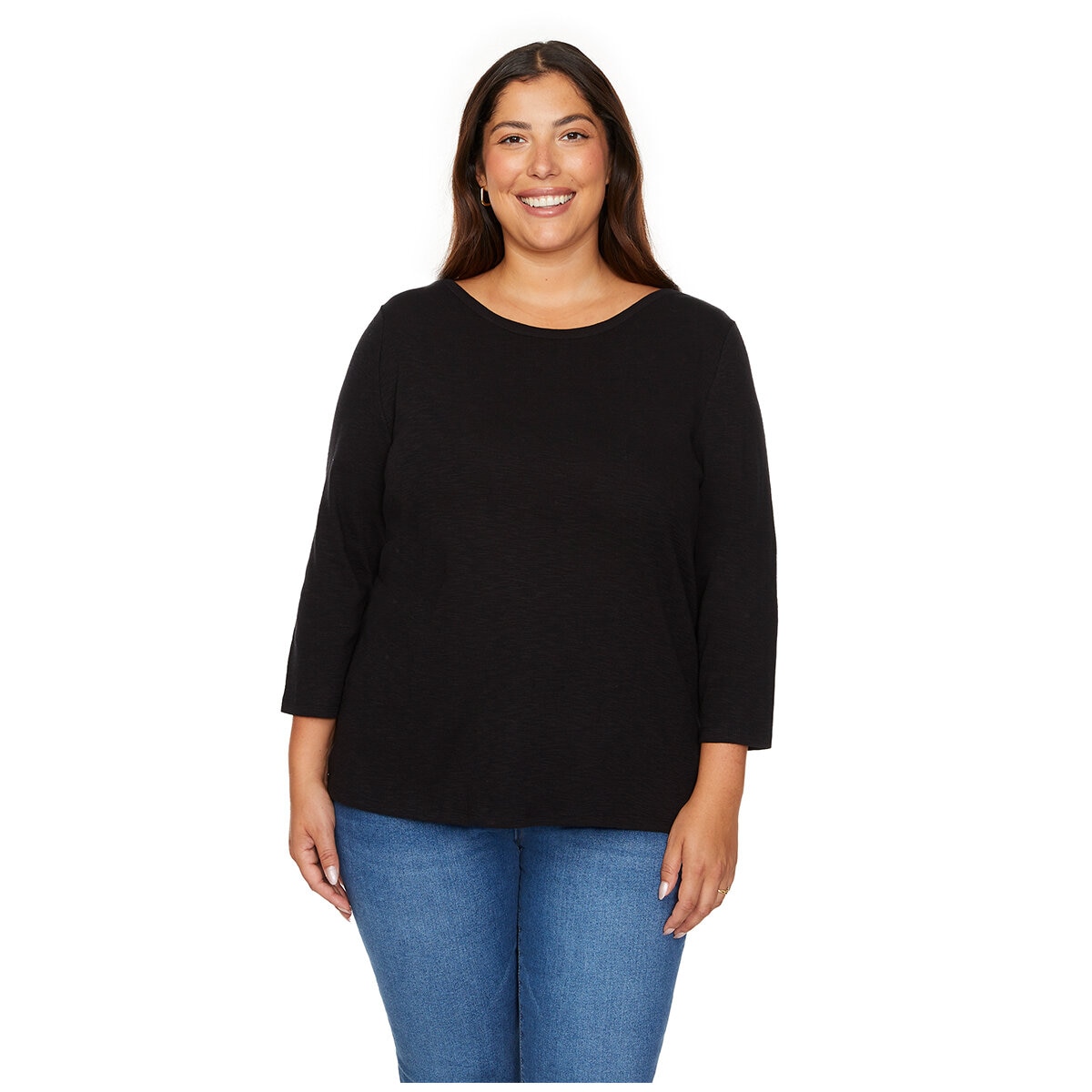 Kirkland Signature Ladies 34 Boatneck Tee Kirkland Signature Ladies 34 Boatneck Tee