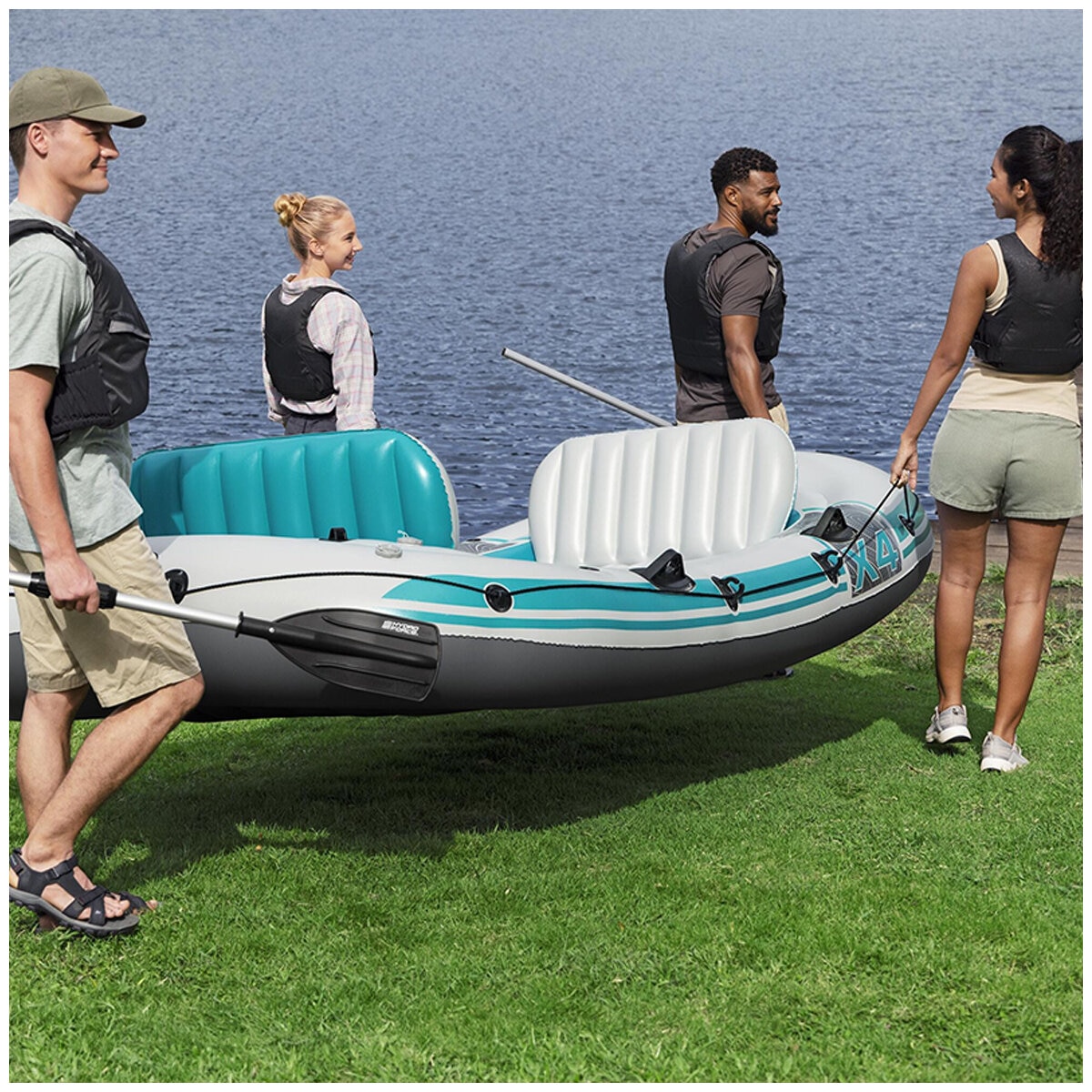 Hydro Force Adventure Elite X4 Raft Set Hydro Force Adventure Elite X4 Raft Set