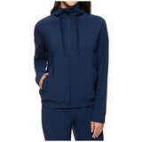Kirkland Signature Ladies Active Zip Jacket Total Eclipse