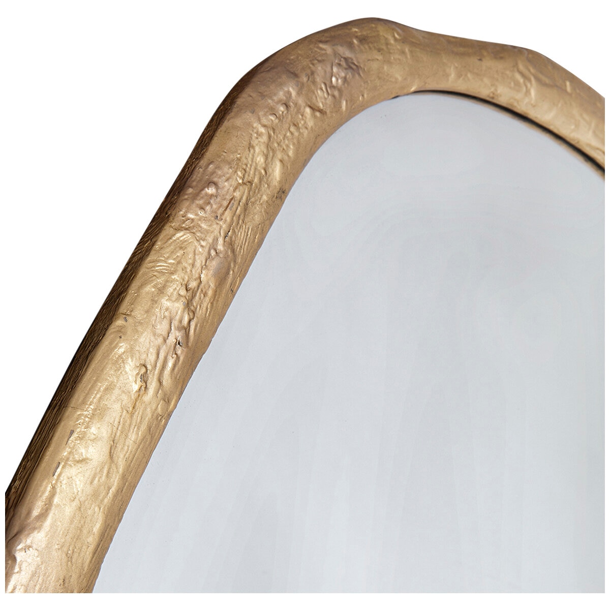 Cafe Lighting and Living Tasman Wall Mirror, Gold/