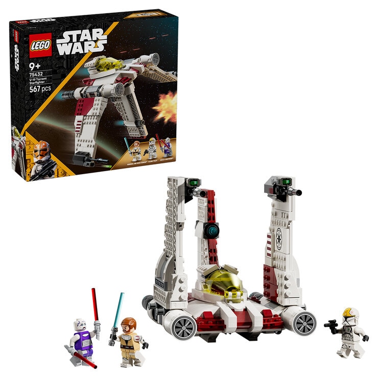 LEGO Star Wars The Clone Wars V-19 Torrent Starfighter 75432