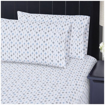 South Point Home Fashions Microfiber 4 Piece Sheet Set King Single