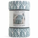 Casual Living Super Soft Plush Throw 152 x 177 cm