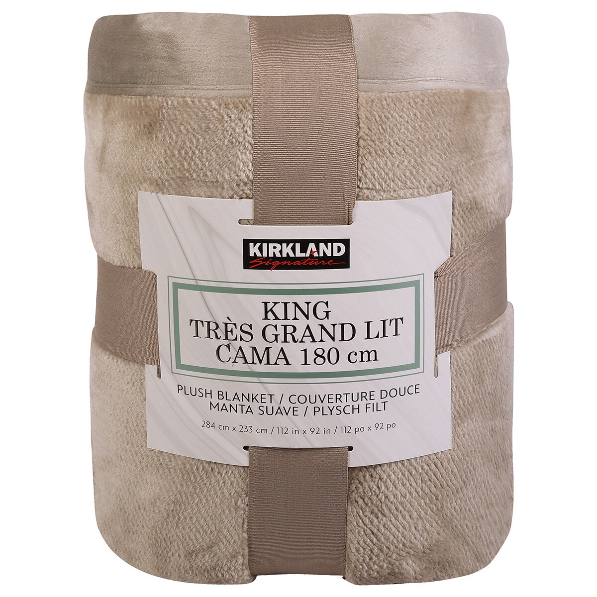 Kirkland Signature Plush Blanket King