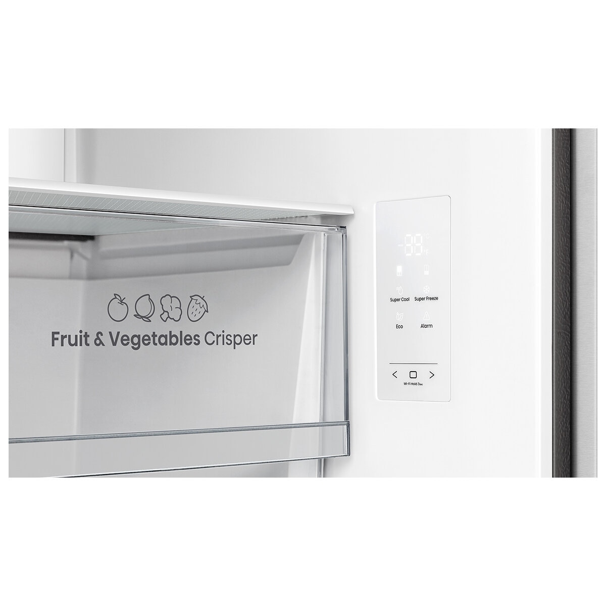 Hisense 483L French Door Fridge Stainless Steel HRCD483TS