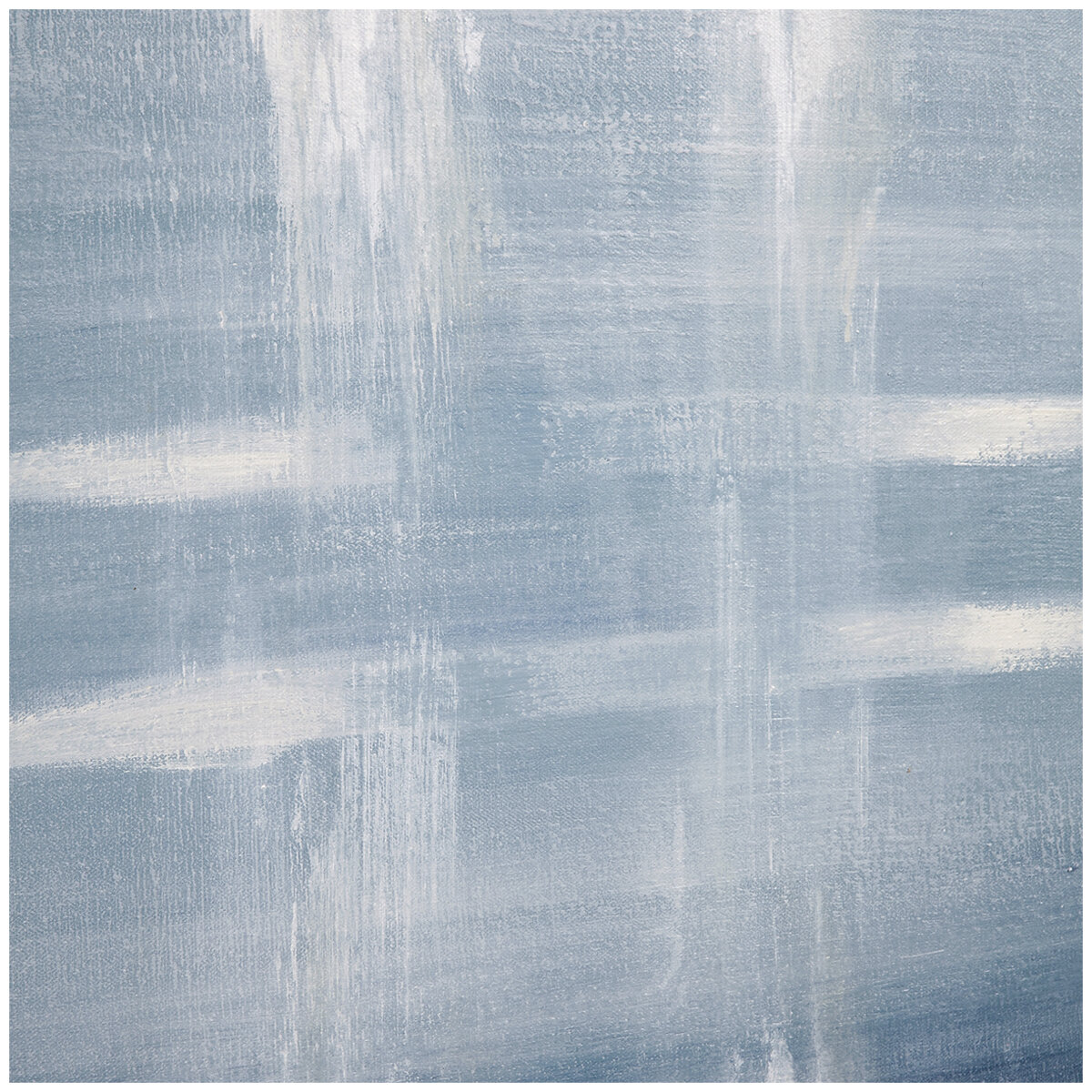 Cafe Lighting and Living Vivify Oil On Canvas Painting Blue