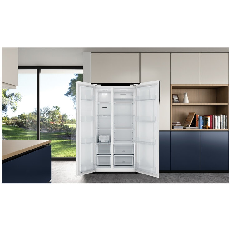 Westinghouse 624L Side By Side Fridge White Westinghouse 624L Side By Side Fridge White