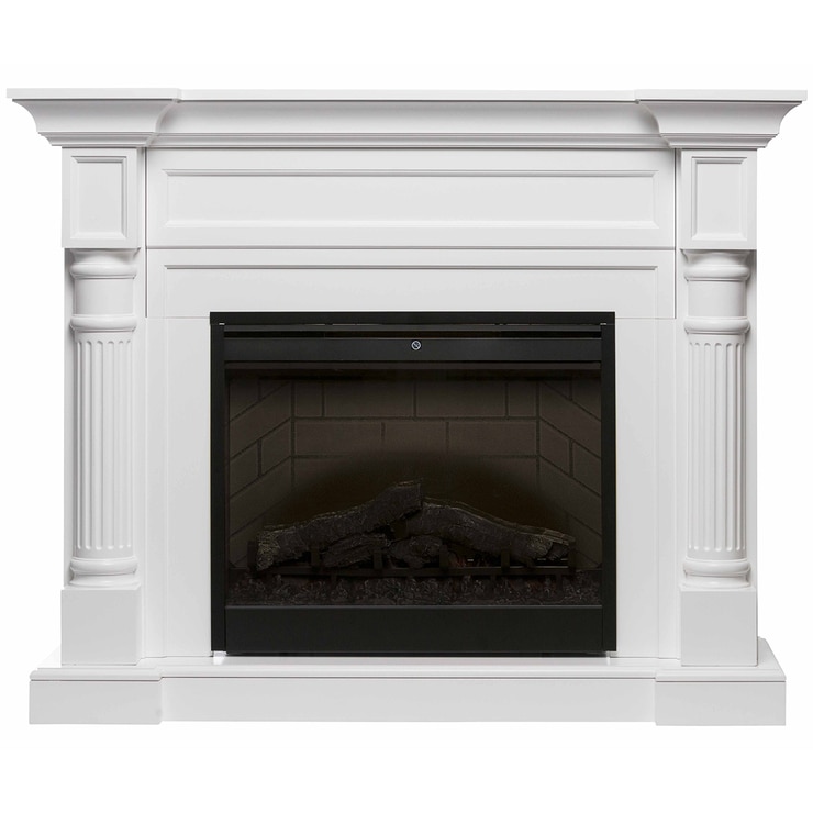 Dimplex Winston Mantel Electric Fireplace with LED Firebox 2KW | Costco ...