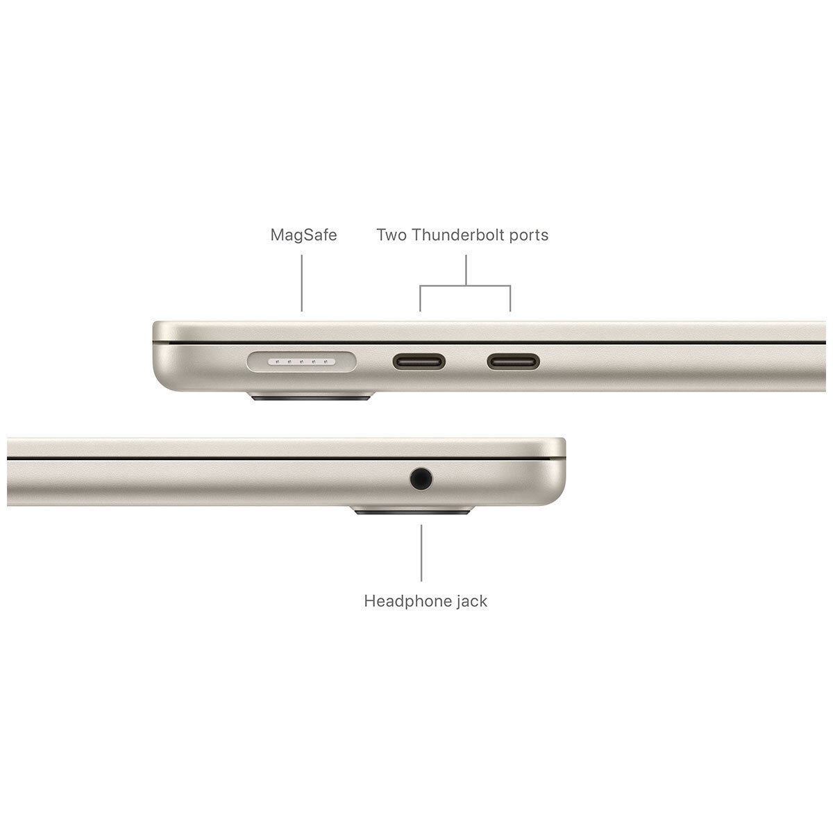 MacBook Air 13 Inch With M3 Chip 8GB 512GB SSD Starlight