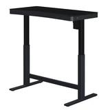 Tresanti Black Adjustable Height Desk with Wireless Charging