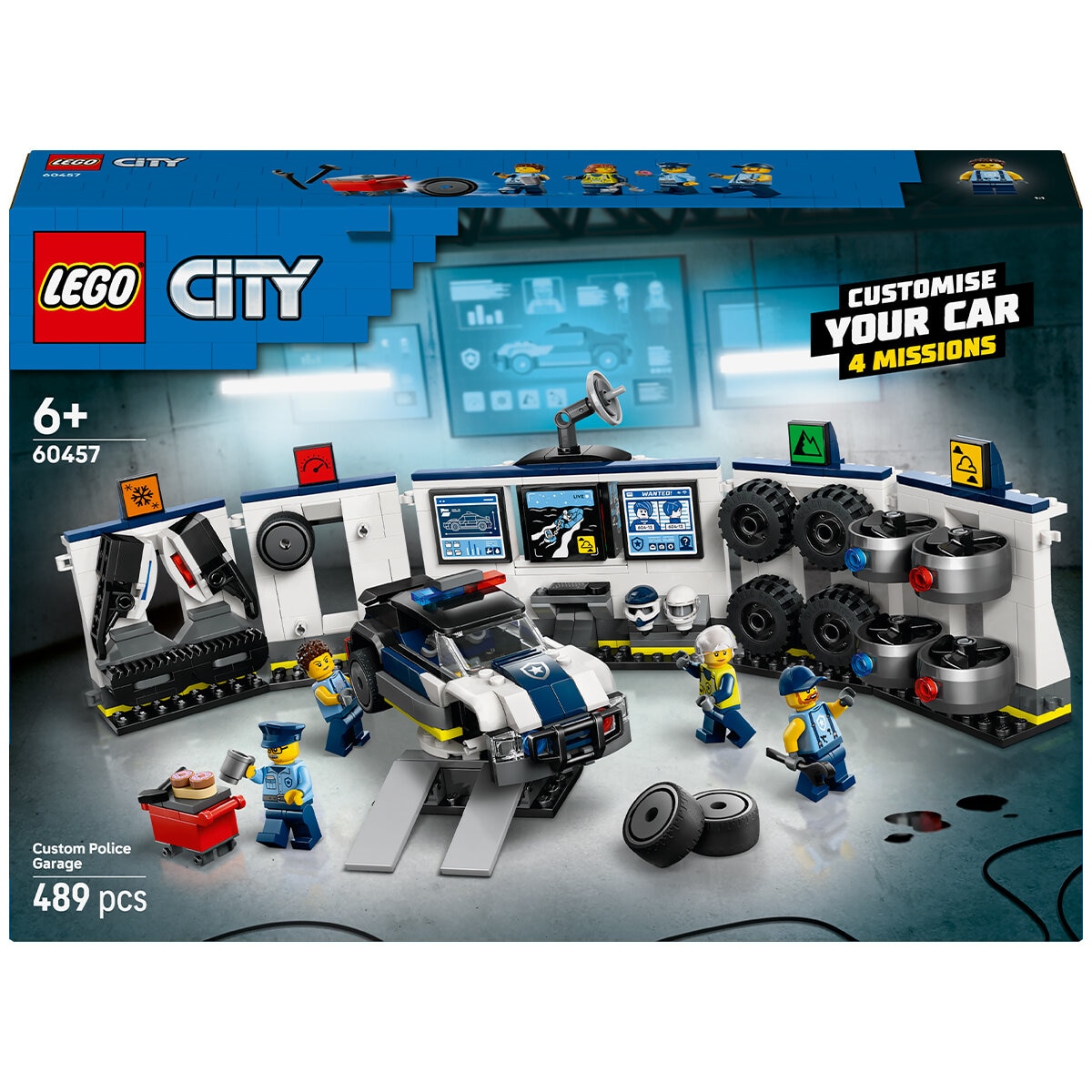 LEGO Custom Police Car Garage 60457