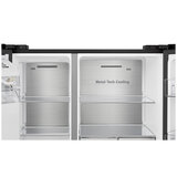 Hisense 632L Side By Side Refrigerator Black HRSBS632BW