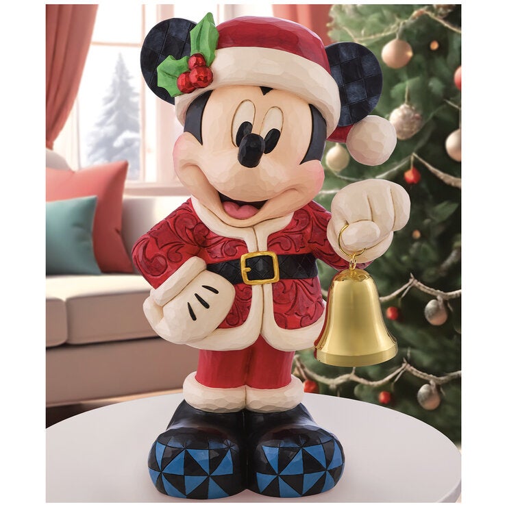 Jim Shore Mickey With Bell Statue Jim Shore Mickey With Bell Statue