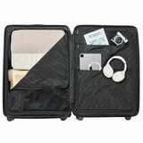 Globite 2 Piece Luggage Set With 4 Piece Packing Cube