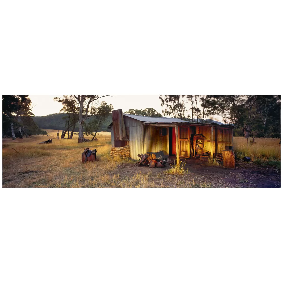 Ken Duncan Dogmans Hut, Alpine NP Framed Print