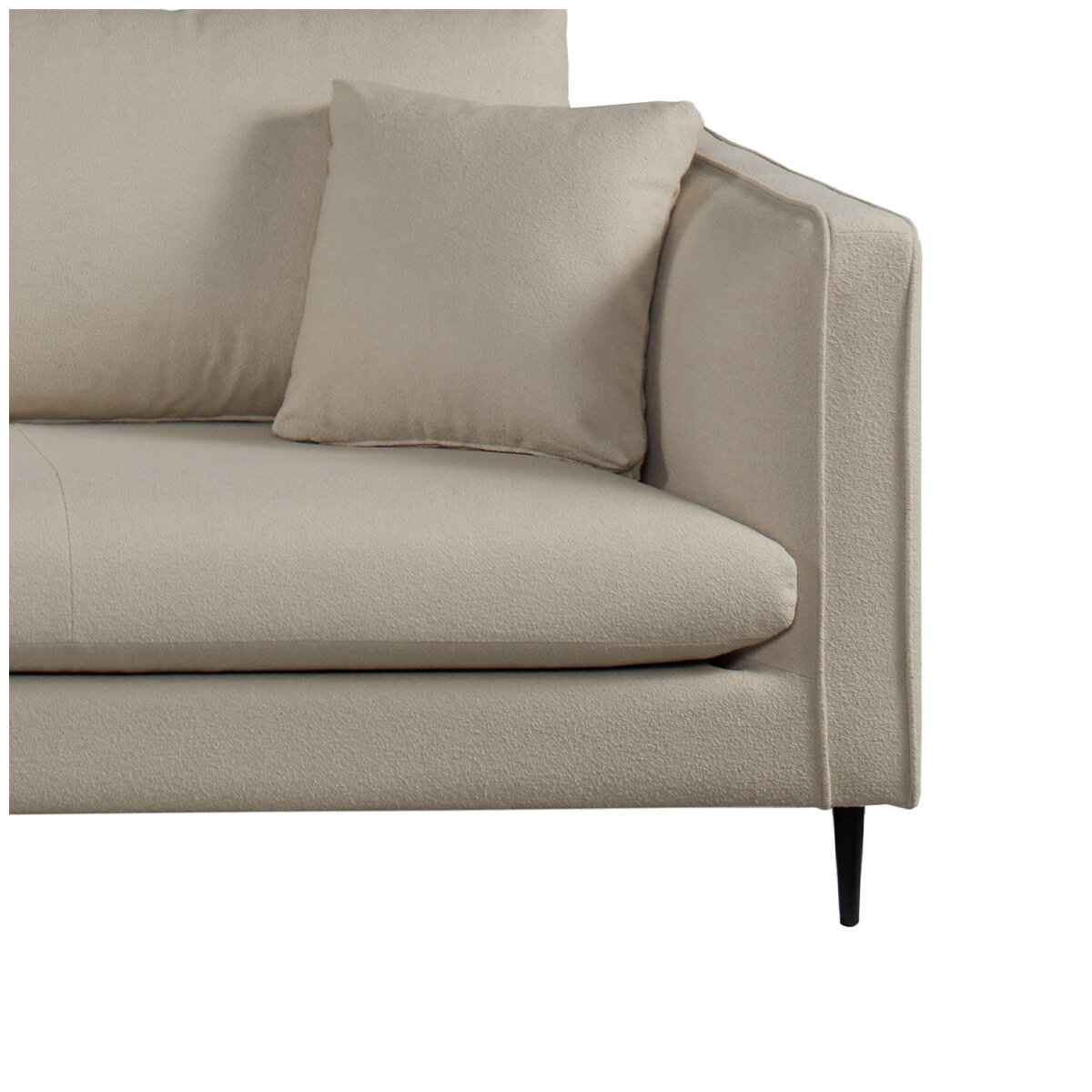 Moran Elkhorn 3.0 Seater Suma Latté Fabric