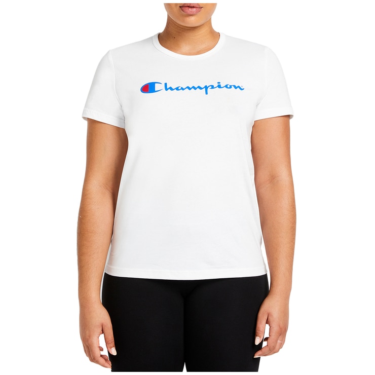 Champion Women's Short Sleeve Tee White Costco Australia