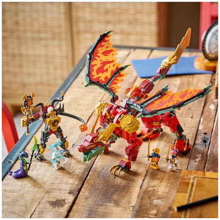 LEGO Ninjago Wyldfyre's Transforming Dragon Mech 71868 LEGO Ninjago Wyldfyre's Transforming Dragon Mech 71868