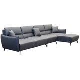 Moran Novato 3.0S LHF and RHF Chaise Modular Sofa Moran Gushi Grey Fabric