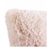Mon Chateau Faux Fur Pillow Beige