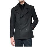 Andrew Marcs Wool Jacket - Charcoal