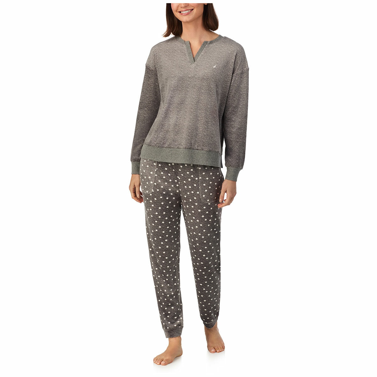 Nautica Women's Fleece PJ Set