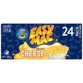 Kraft Easy Mac Classic Cheese 24 x 70g