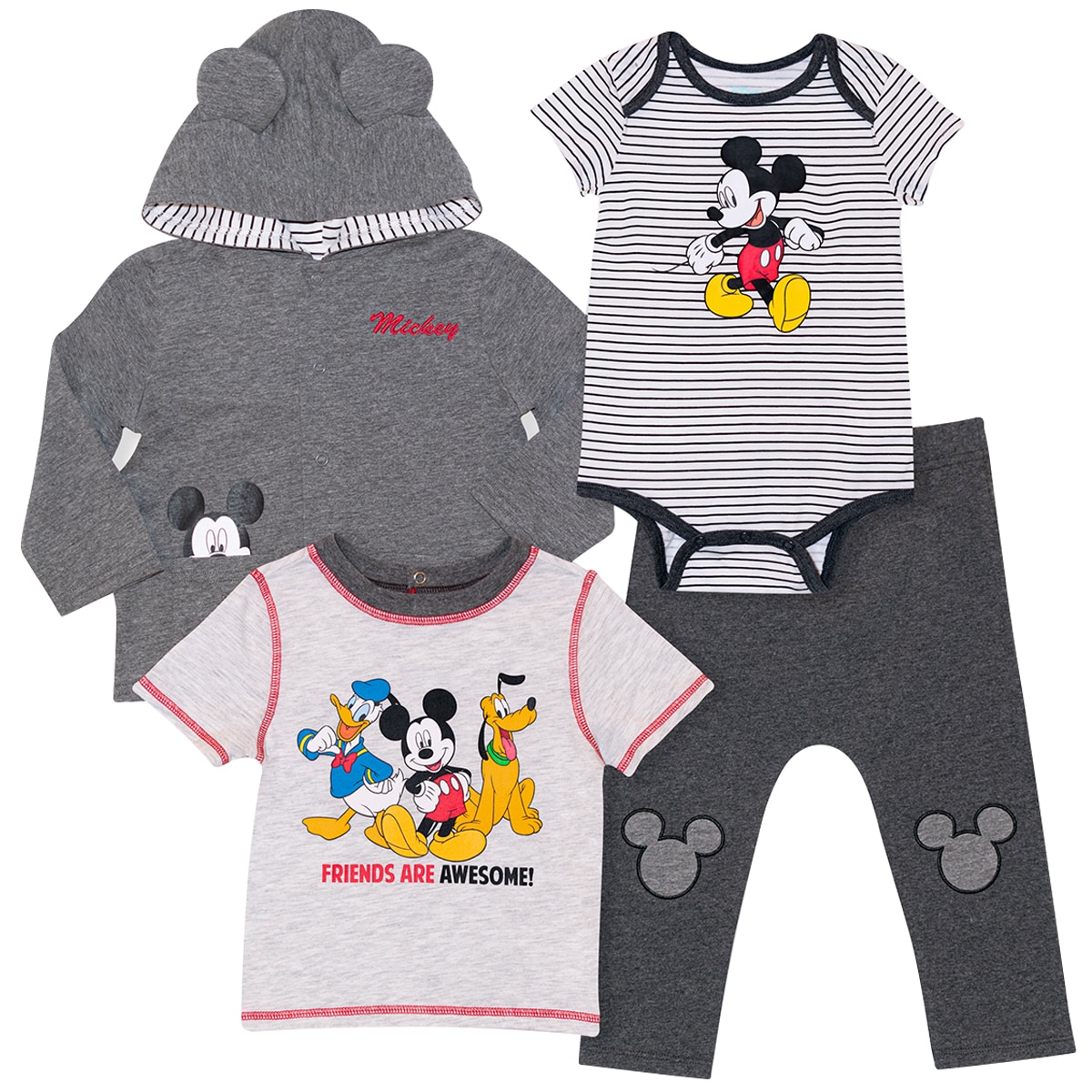 Characters Infant 4 piece Set - Mickey