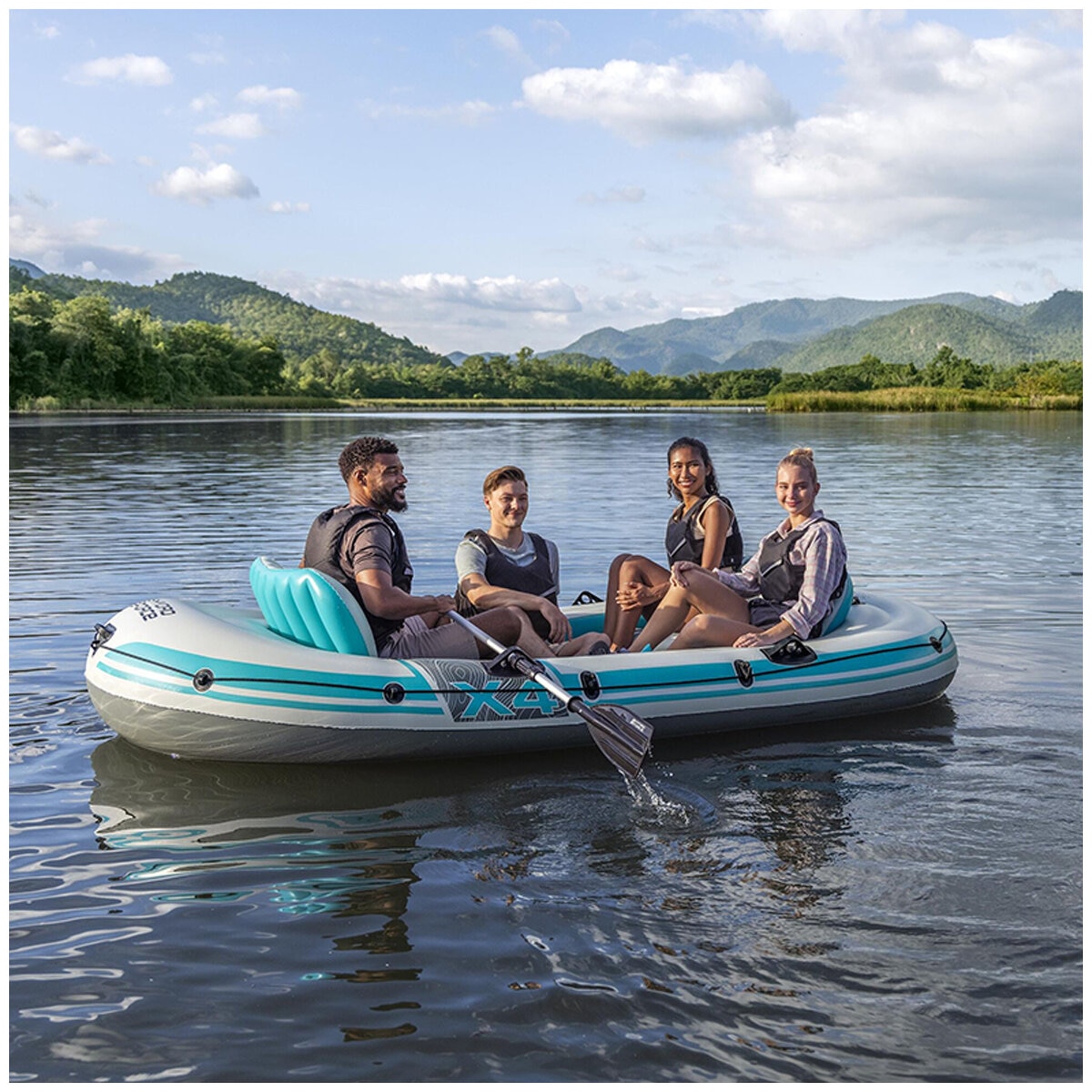 Hydro Force Adventure Elite X4 Raft Set Hydro Force Adventure Elite X4 Raft Set