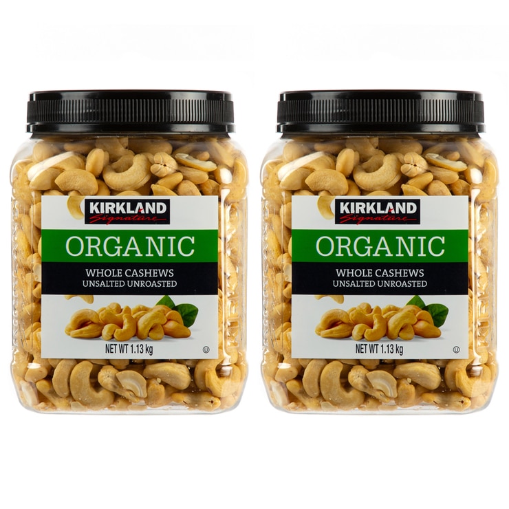 Kirkland Signature Organic Cashews 2 x 1.13kg Costco Australia