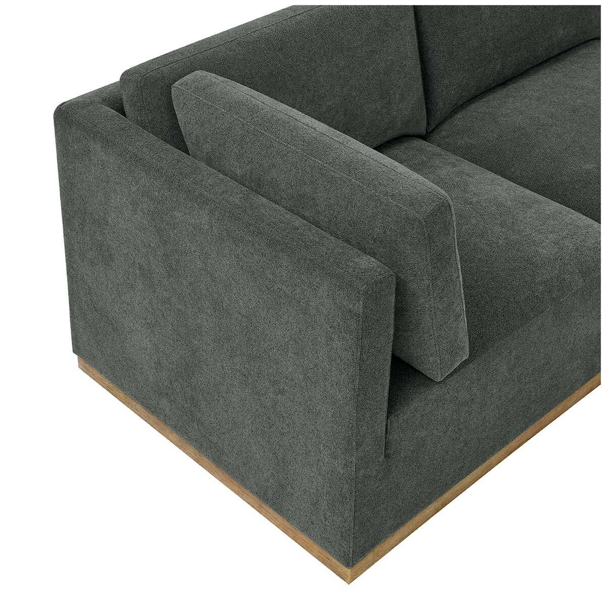 Henredon 6 Piece Fabric Modular Sectional With Ottoman
