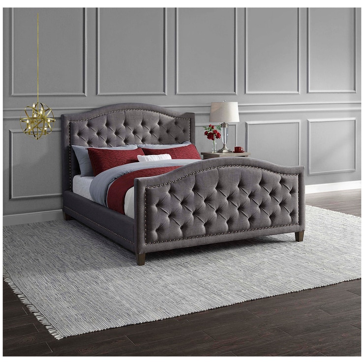 Thomasville Upholstered Queen Bed Grey Costco Australia