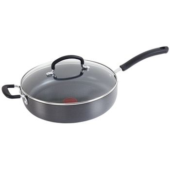 Tefal Hard Anodised Saute Pan with Lid 30cm