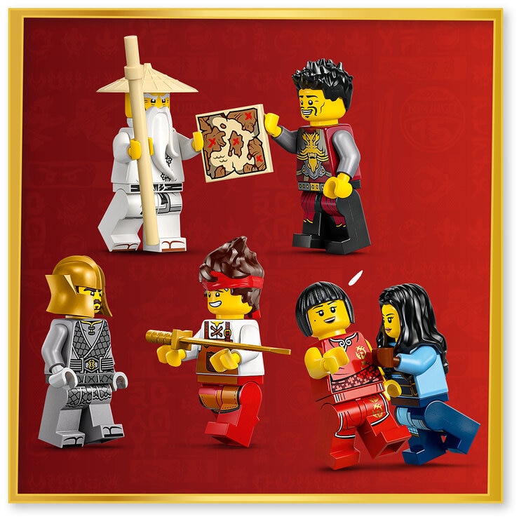 LEGO NINJAGO Four Weapons Blacksmith 15th Anniversary 71858