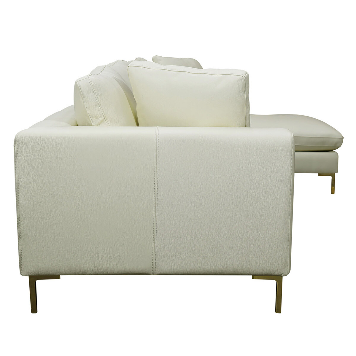 Moran Pico 3.5 Seater Sofa With Right Chaise Sterling Vanilla