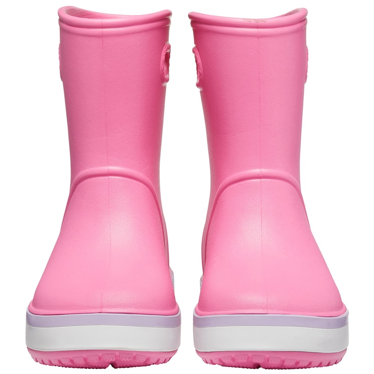 Crocs Kids' Rainboots Pink Lemonade 