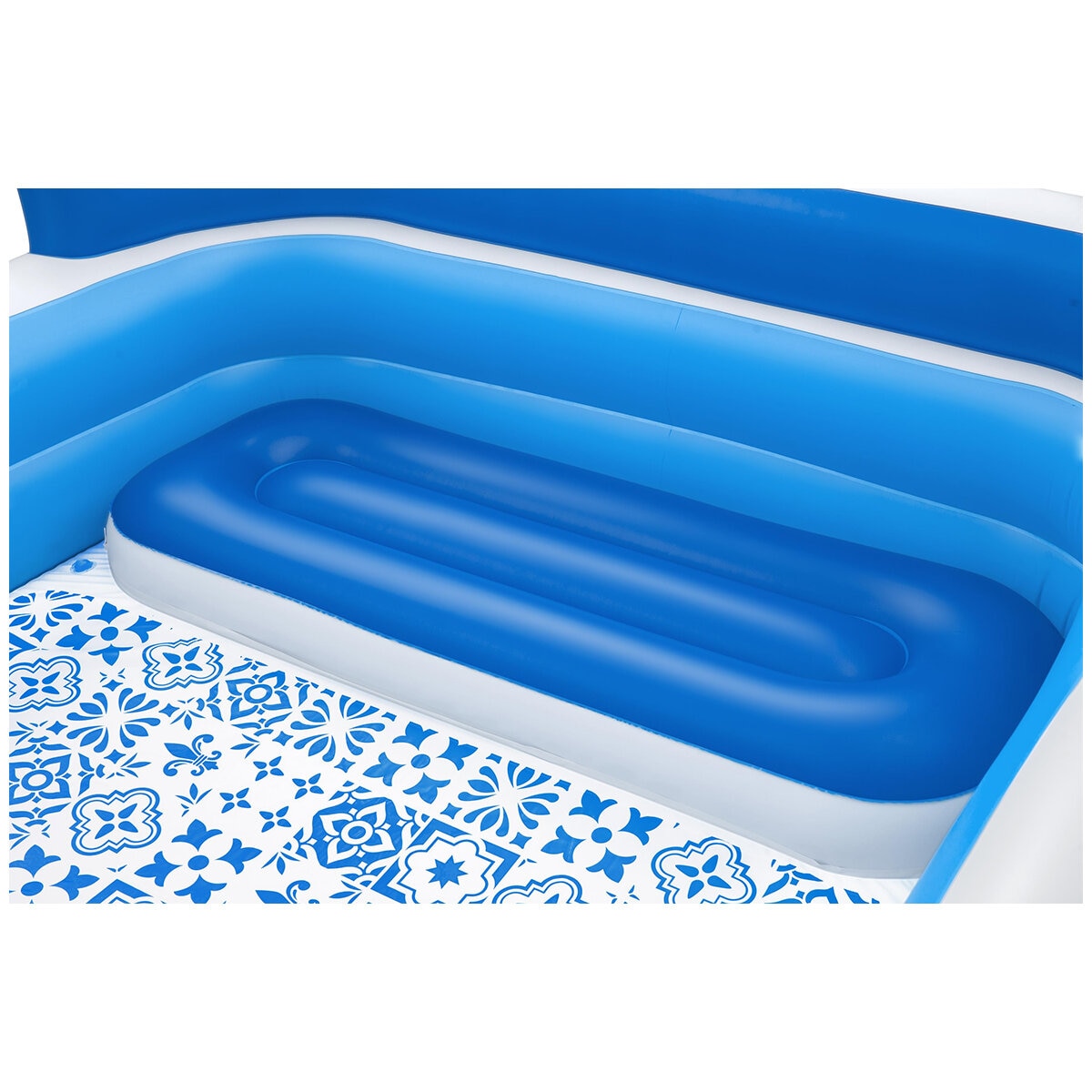 H2OGO! Inflatable Family Lounge Pool 305 x 218 x 69cm