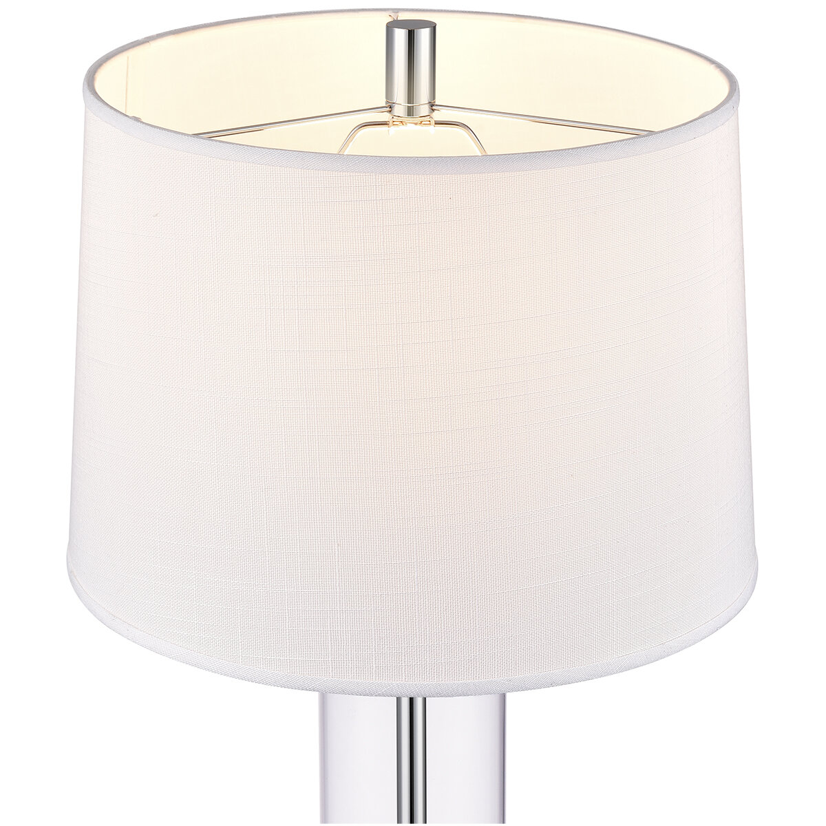 Bridgeport Designs Glass Column Table Lamp