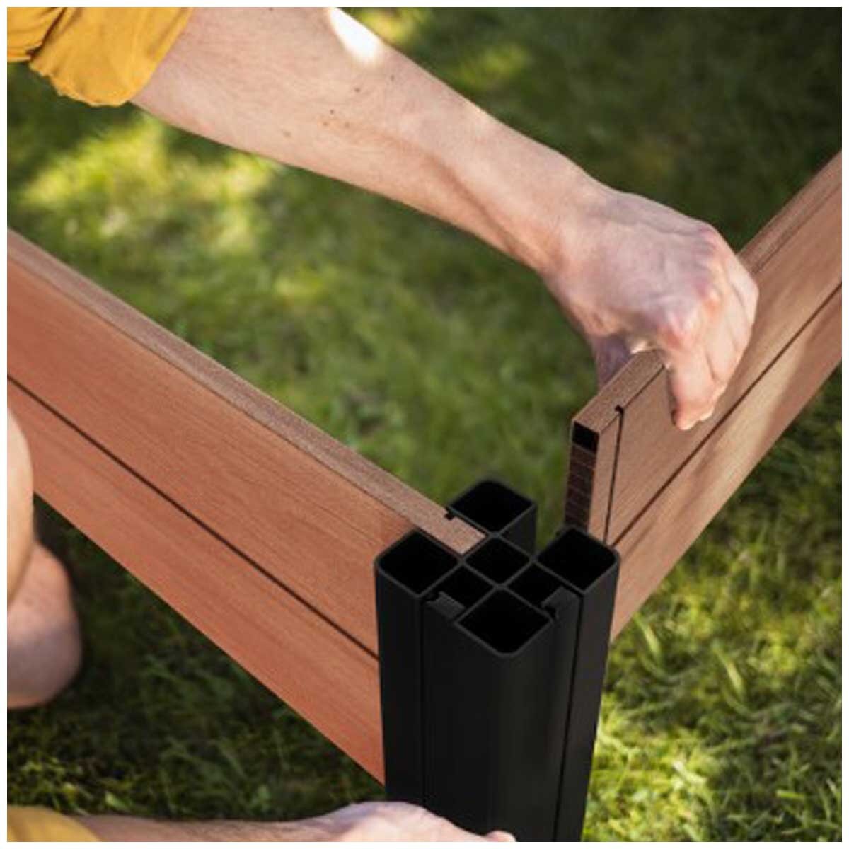 Keter Vista Modular Garden Bed Brown