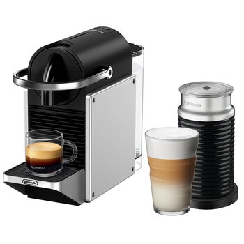 De'Longhi Nespresso Original Pixie Capsule Coffee Machine with Aeroccino3 EN127.SAE