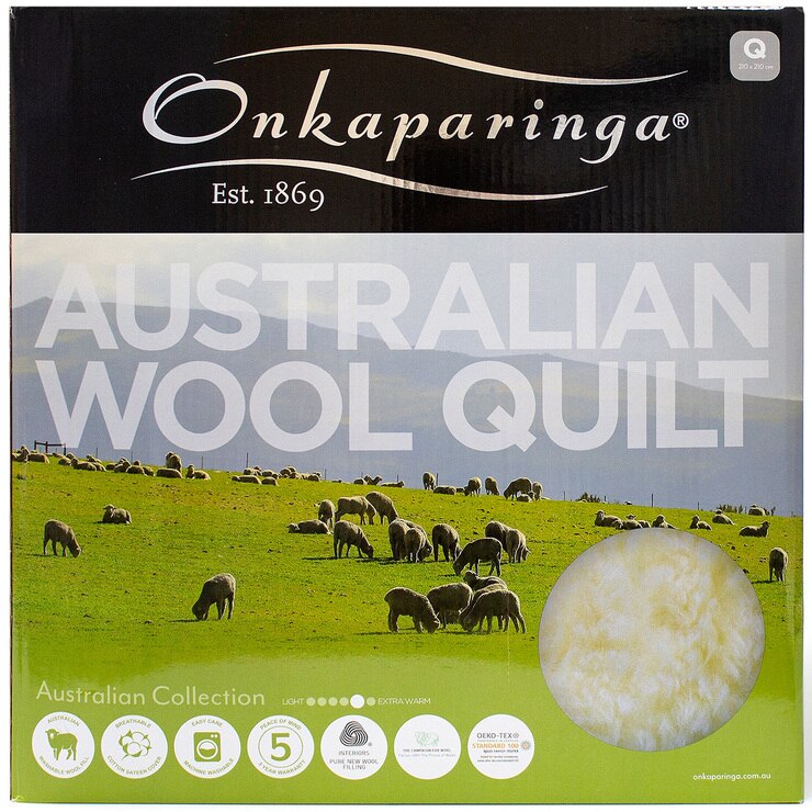 Onkaparinga Home Wool Quilt Queen Costco Australia
