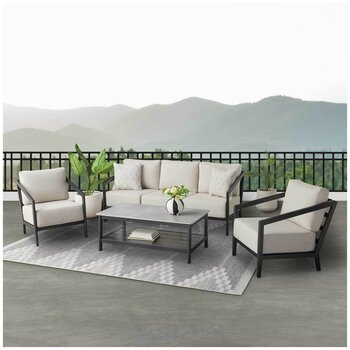 Agio Formia 4 Piece Deep Seating Set