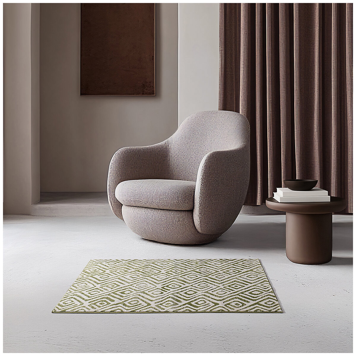 Mon Chateau Accent Rug 76 X 114cm