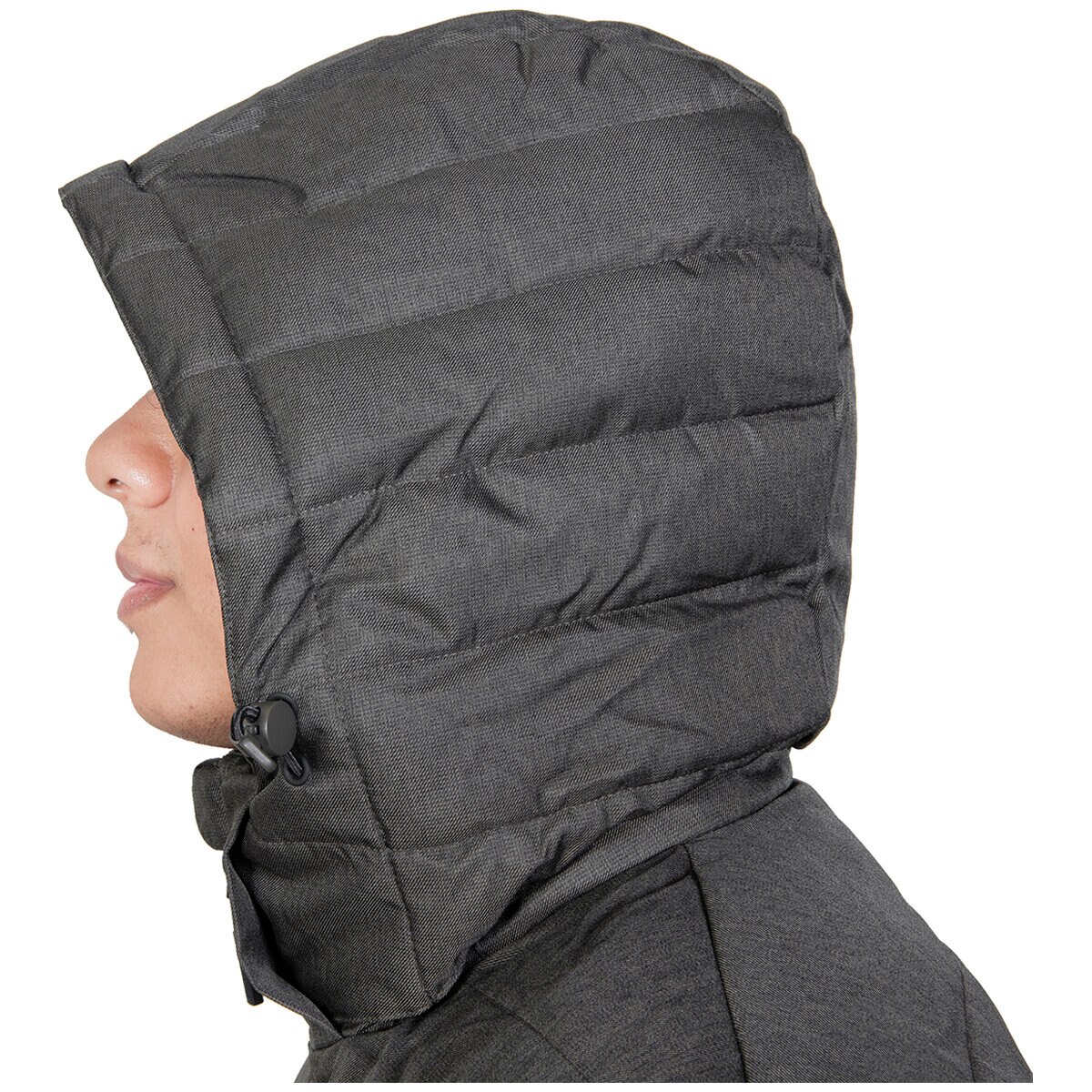 Superdry Men's Hooded Fuji Jacket Charcoal