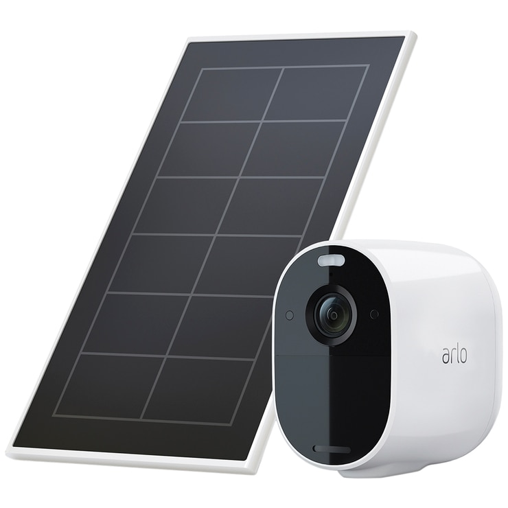 Arlo Essential Spotlight Camera & Solar Panel VMC2030SPBNDL Costco Australia