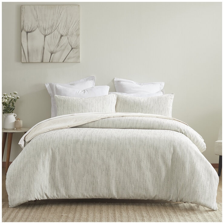 Manhattan 3 Piece Quilt Cover Set Queen Spencer