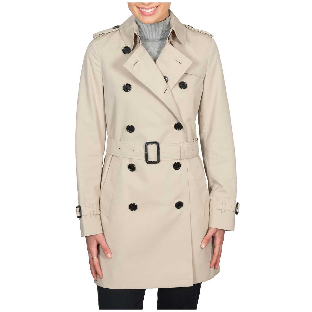 Burberry Harbourne Trench Coat 8020968/9 Stone | Costco A...