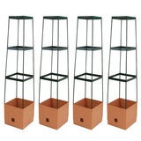 Greenlife Tomato Tower With 3 Tier Frame 4 x Pack